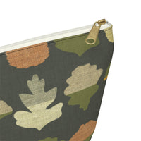 Frond Accessory Pouch w T-bottom in Green